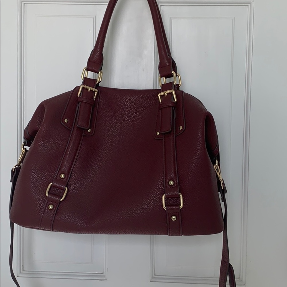 Maroon tote